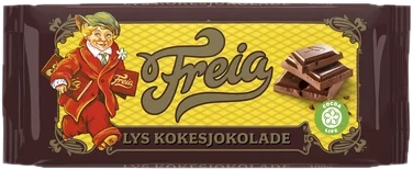 Lys Kokesjokolade 100g Freia