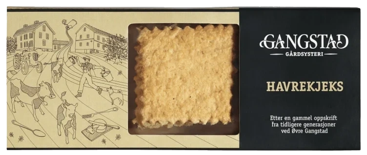 Havrekjeks 120g Gangstad