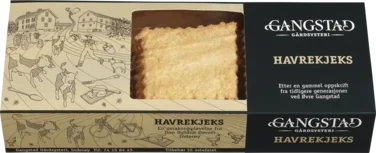Havrekjeks 120g Gangstad