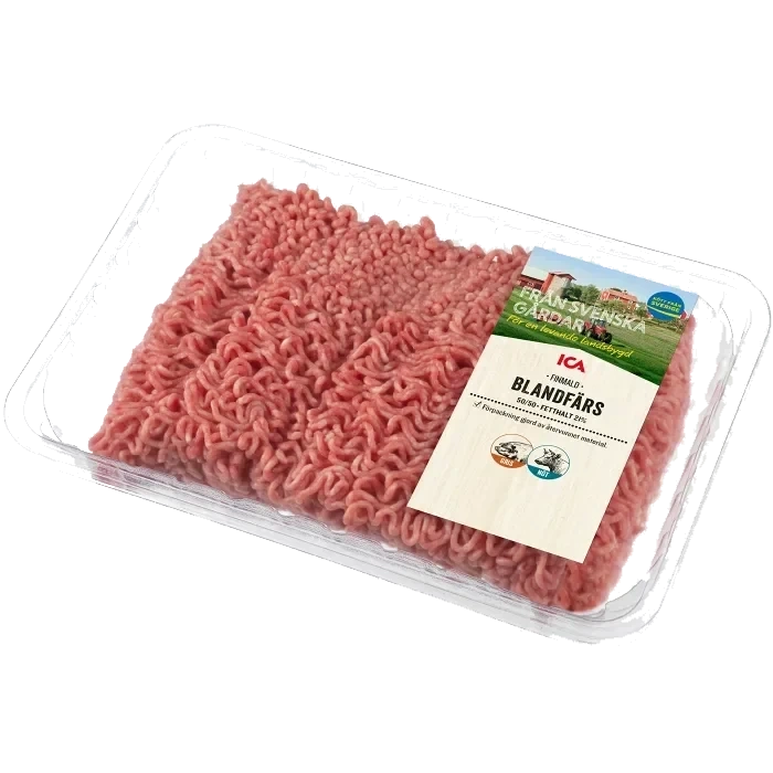 Blandfärs 50/50 21% ca 800g ICA
