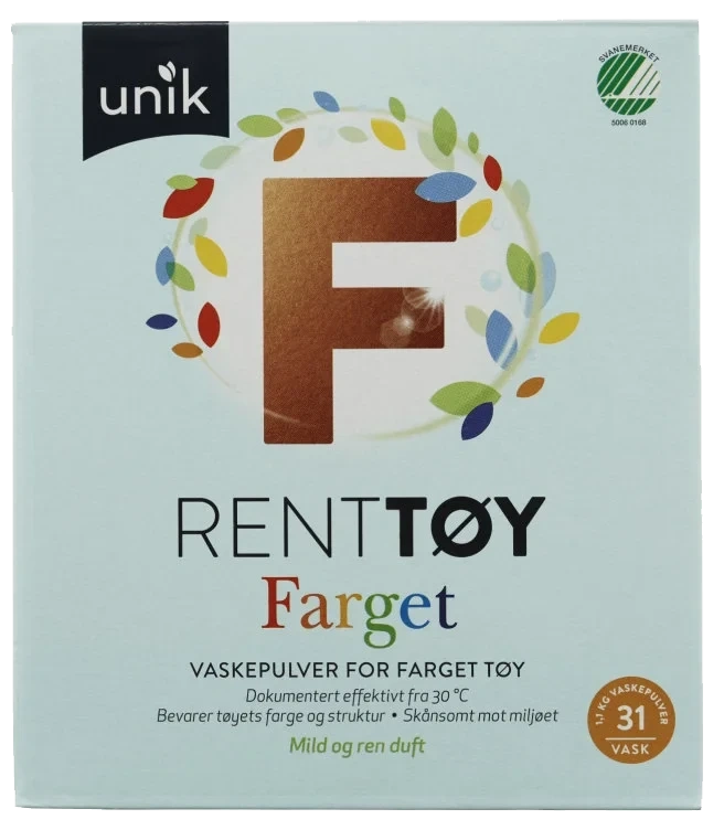 Tøyvask Farget 1,1kg Unik