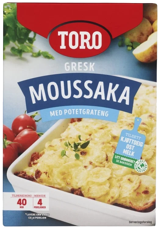 Moussaka 136g Toro
