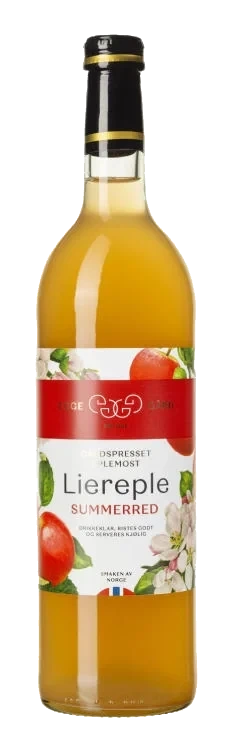Eplemost Summerred Liereple 0,75l Egge