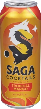 Saga Cocktail Tropical Mango 0,5l boks