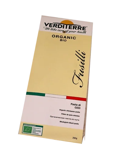 Verditerre Fusilli 100% Kikertpasta 250g Økologisk