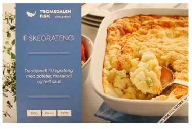 Fiskegrateng 800g Frys Tromsdalen Fisk