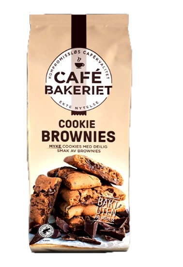 Cafe Bakeriet Cookie Brownies 225g