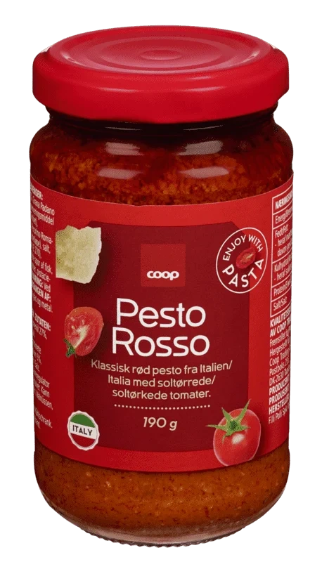 Coop Pesto Rød 190g