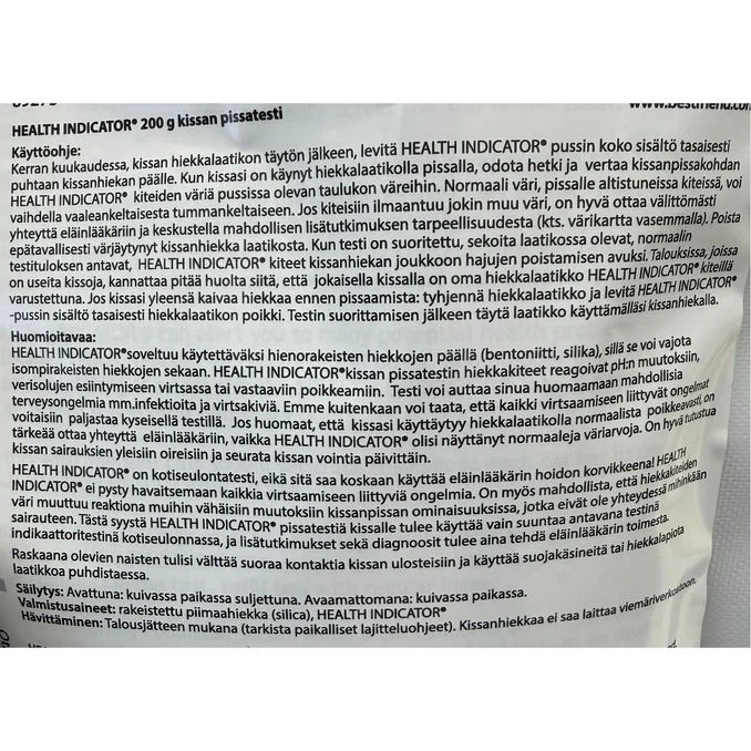Cat Litter Company Health Indicator
