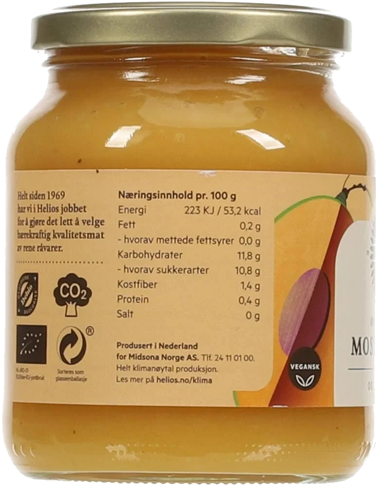 Økologiske moste epler med mango
