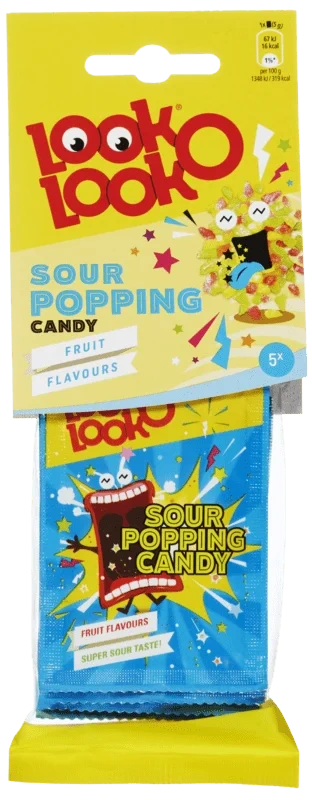 Look-O-Look Sour Popping Candy 24g