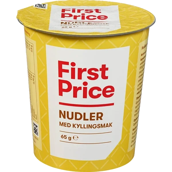 Nudler i Kopp Kyllingsmak 65g First Price
