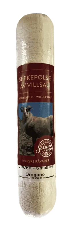 Villsaupølse Utvær - Smak av Oregano