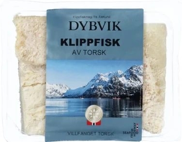 Klippfisk Kuttet Tradisjonell Dybvik