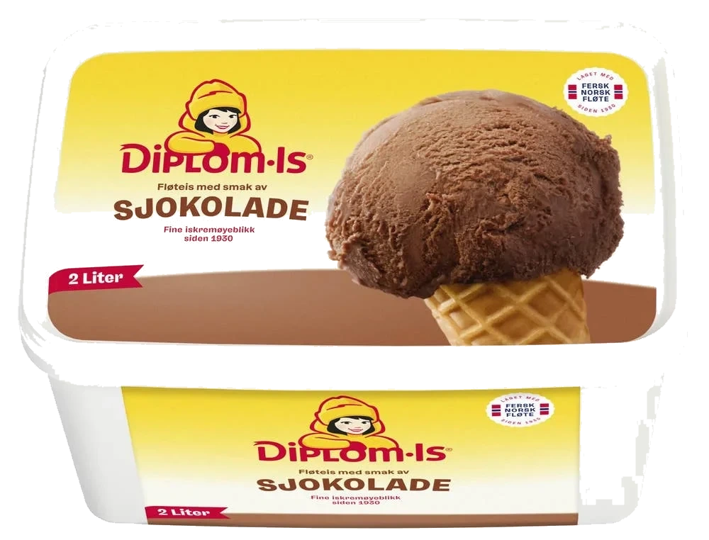 Fløteis sjokolade