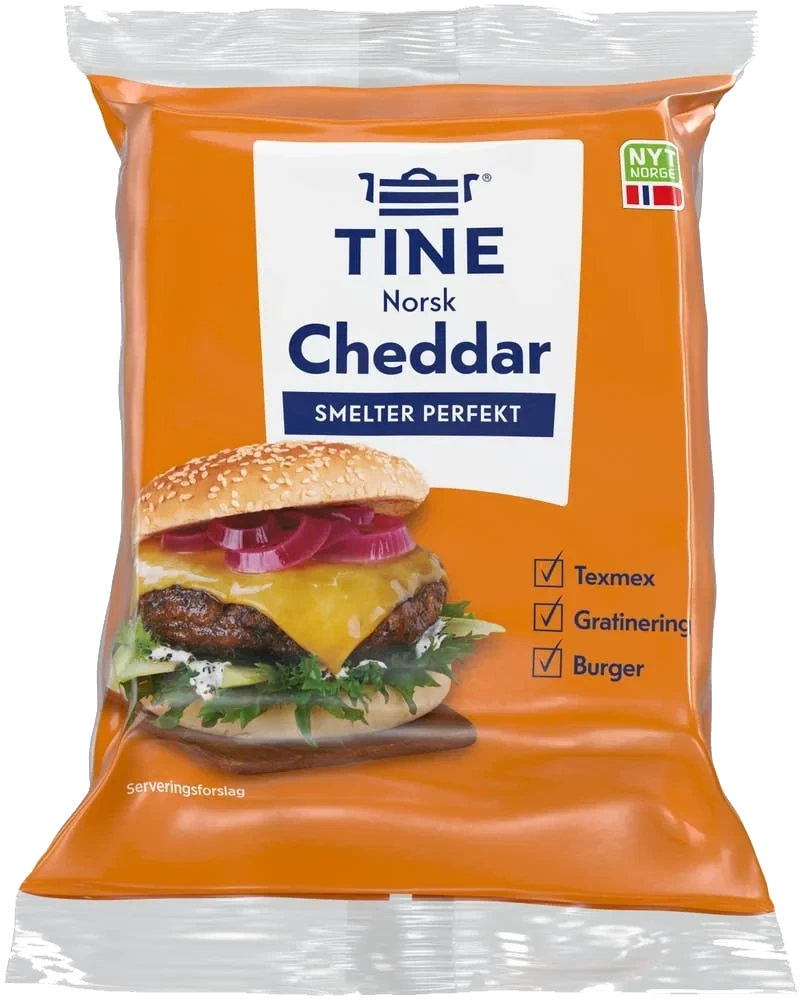 Norsk cheddar mild bit
