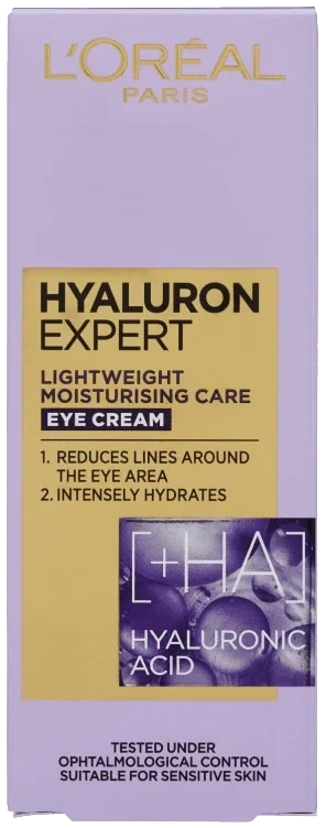 Loreal Øyekrem Hyaluron Expert Repluming 15ml
