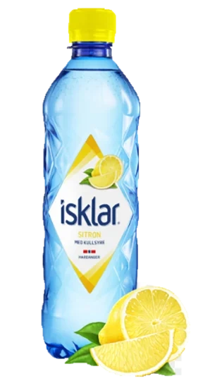 Isklar Sitron m/kullsyre  0,5l