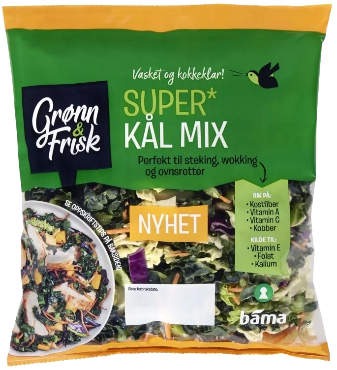 Kål Mix 300g Grønn&Frisk