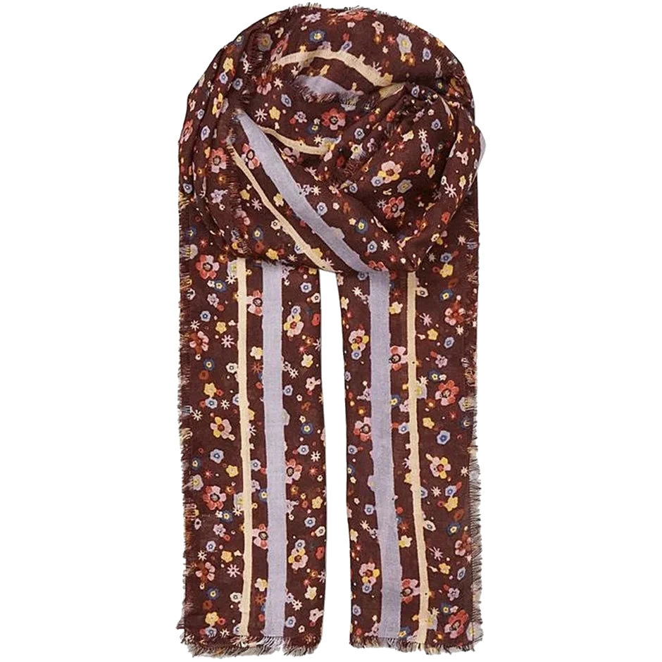 Becksöndergaard Tula Siw Scarf Decadent Chocolate