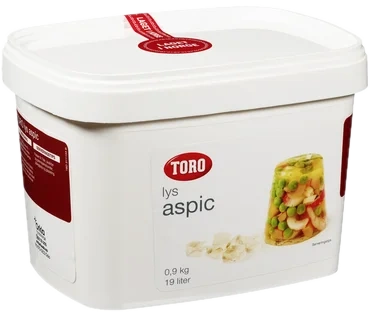 Lys Aspic Buljonggele 0,9 kg Toro