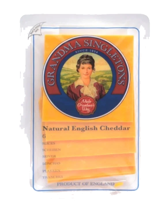 Cheddar skivet 150g Singleton