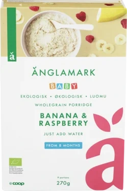 Instant Porridge Whole Grain Banana/rspb +8m