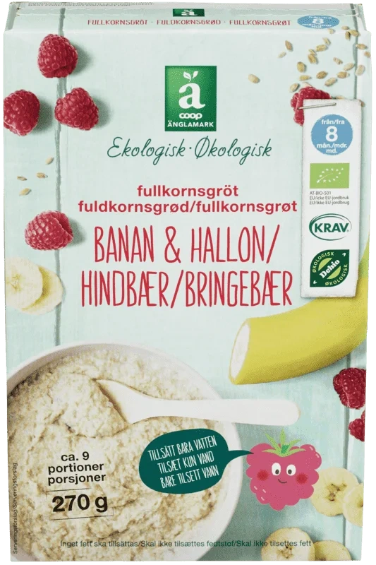 Änglamark Grøt med Frukt 270g