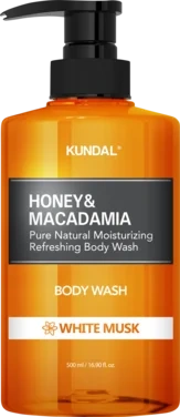 Honey & Macadamia Pure Body Wash White Musk