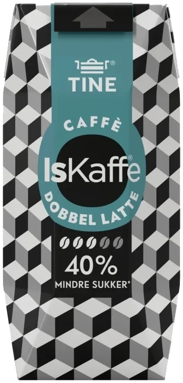 Iskaffe Dobbel Latte 330ml Tine