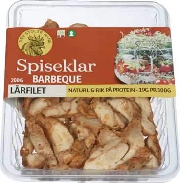 Dsh Kylling Lårfilet Spiseklar Bbq 200g