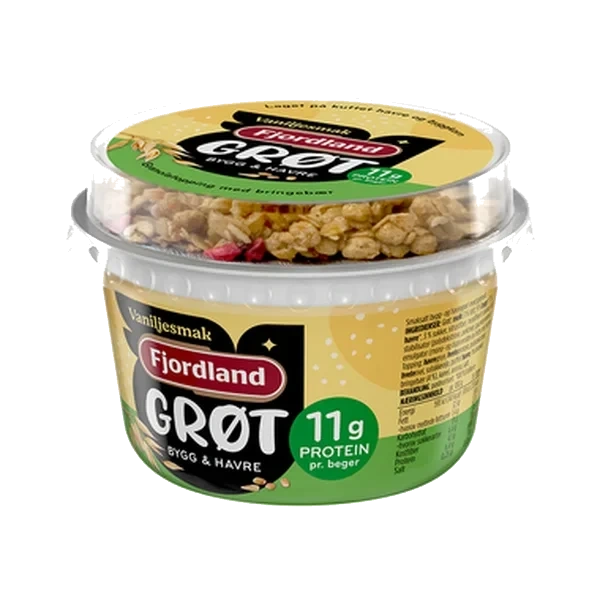 Fjordland Grøt Vanilje 165g