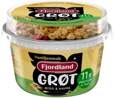 Fjordland Grøt Vanilje 165g