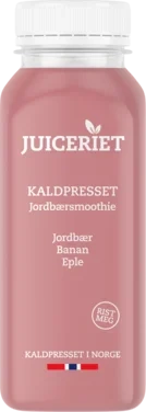 Jordbærsmoothie 250ml Juiceriet