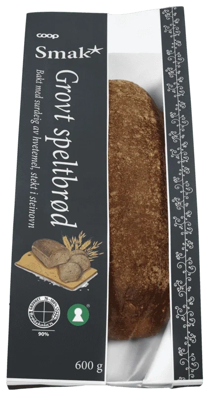 Smak Grovt Speltbrød 600g