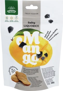 Salty Liquorice Mango 100g Fruit Fusion