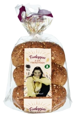 Fiberstykker Funkygine 3stk 225g Bakehuset
