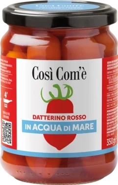 Red Datterino In Sea Water Finagricola 350g