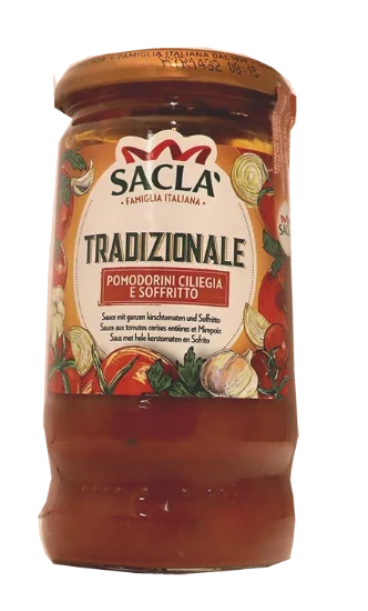 Sacla Tomatbase Cherrytomat & Sofritto 350g