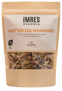 Imres Granola Honning og Nøttegranola 340g