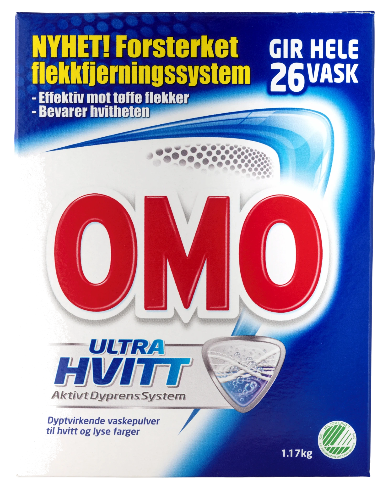 Omo Ultra Hvitt 1,17kg