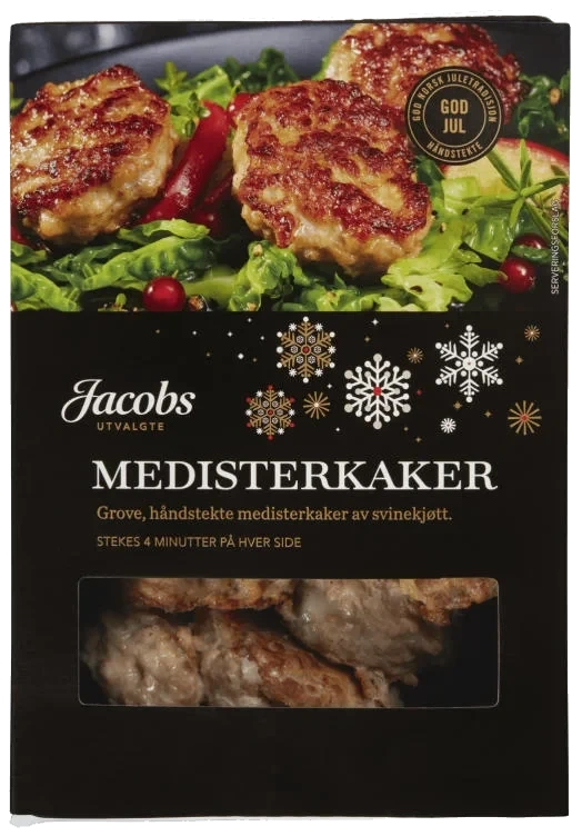 Medisterkaker Grove 500g Jacobs Utvalgte