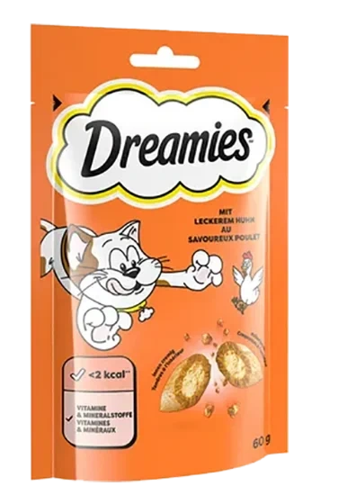 Dreamies Kylling  60G