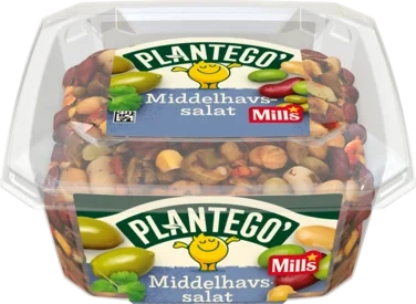 Middelhavsalat Bønne&Oliven 300g Planteg