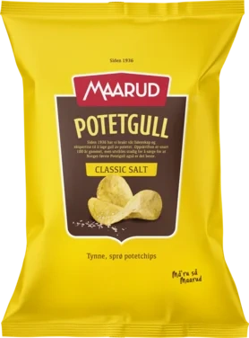 Potetgull Salt 240g Maarud