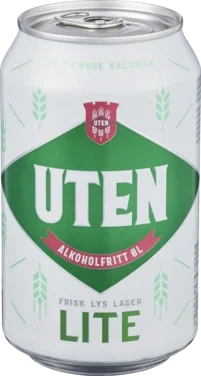 Uten Lite 0,33l boks Aass