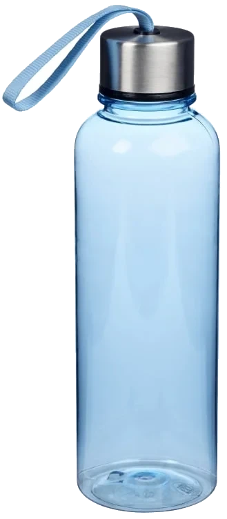 Drikkeflaske m/stropp Lyseblå 550ml Unik