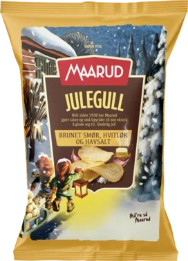Maarud Julegull Br.smør, Hvitl.&havsalt 200g