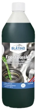 Blåtind Frostvæske Grønn Ferdigblandet 1l