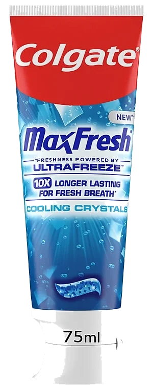 Colgate Tannkrem Max Fresh Cooling Crystals 75ml
